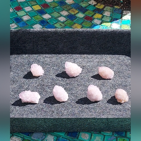 LOT! Spirit CrystalsyPineapple Quartz Crystals Purple Amethyst Quartz Crystals - Picture 14 of 16